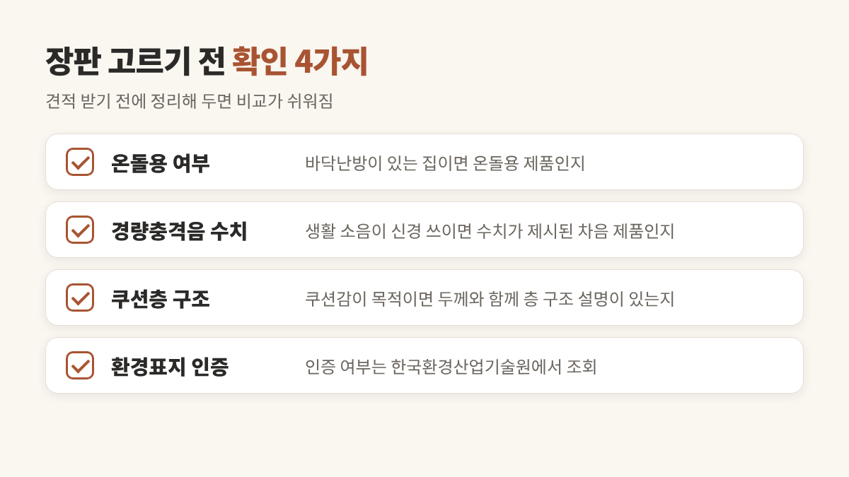장판 두께
