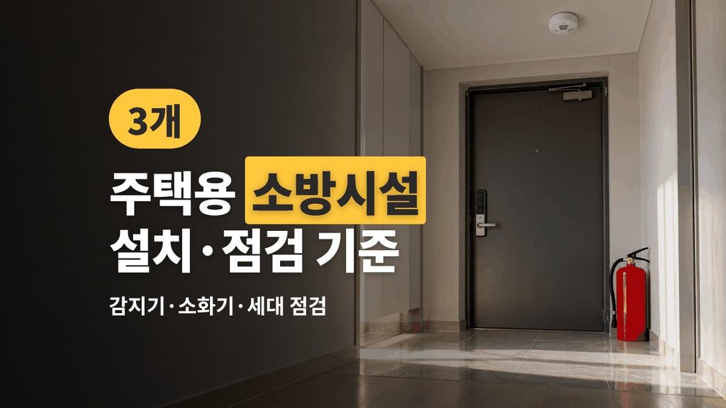 주택용 소방시설